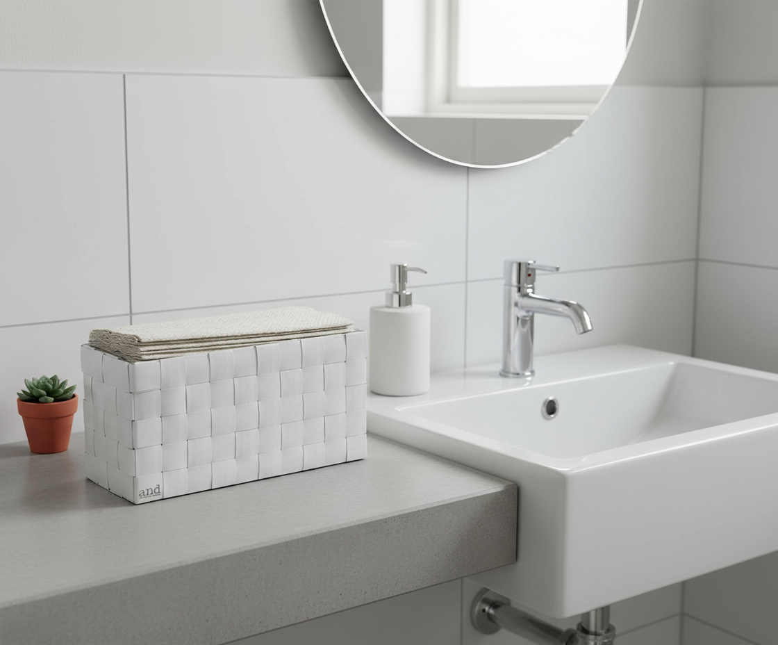 Käsipaperiteline käsienpesu tilassa