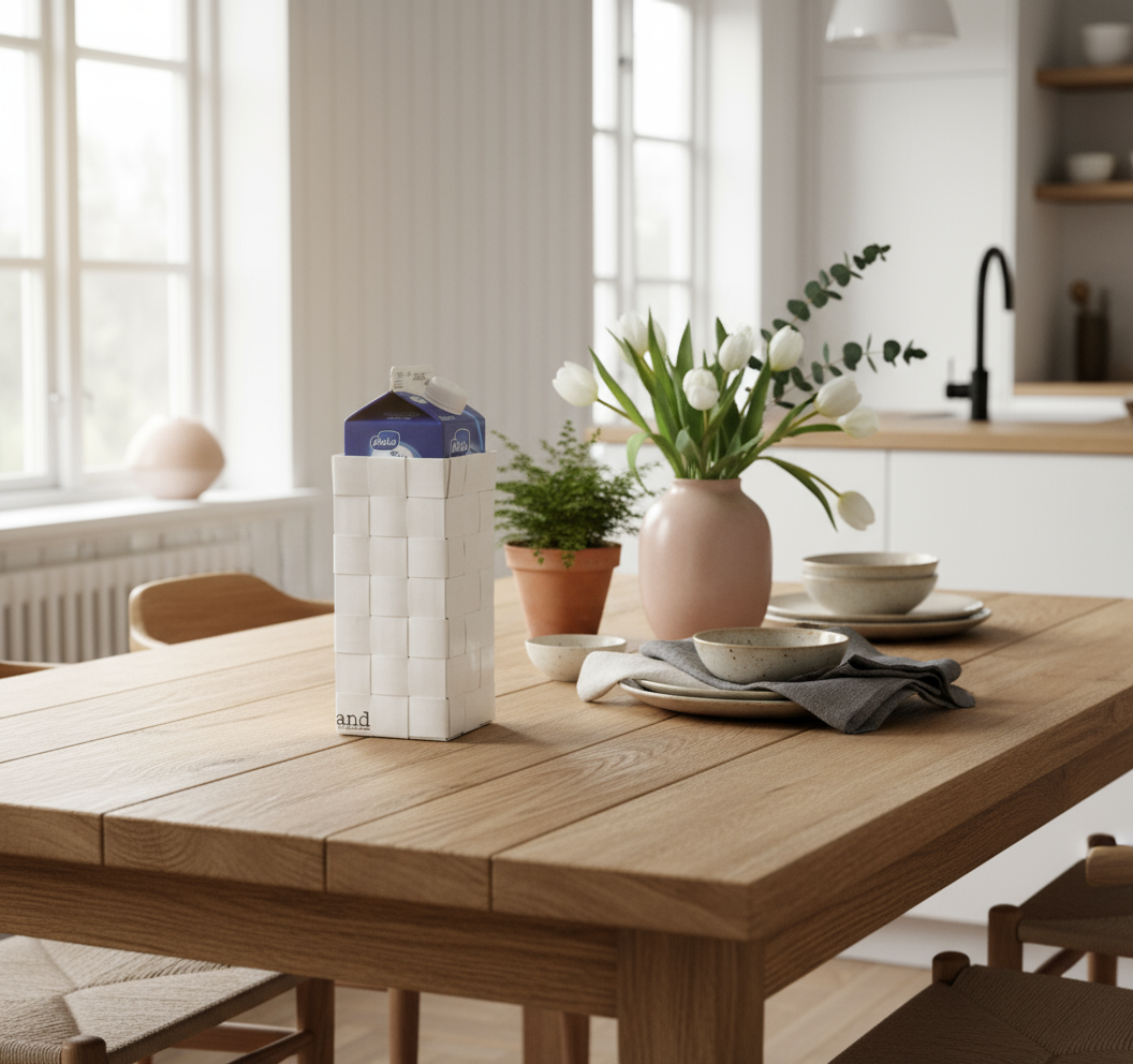 Maitopurkin somiste 1l in Nordic decor setting