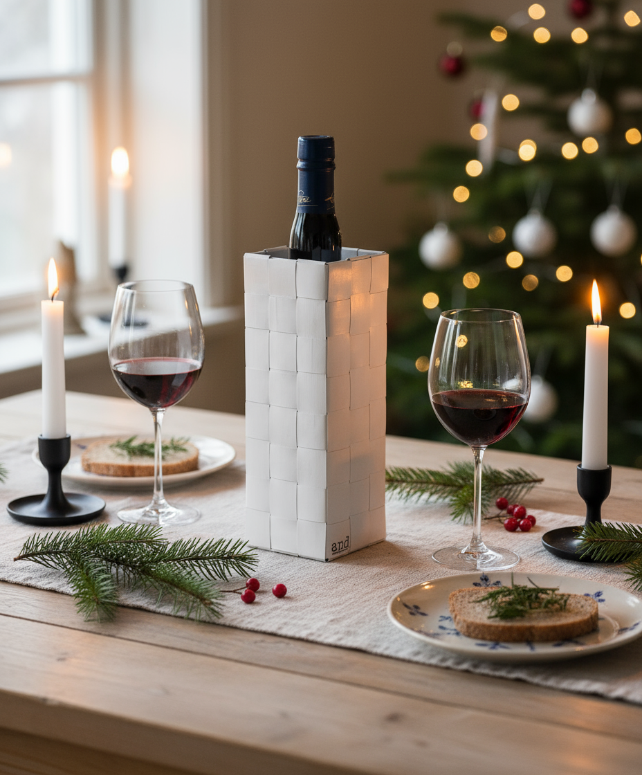 Viinipullon somiste kattauksessa - versio 3